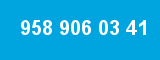 958 906 03 41 958 906 03 41